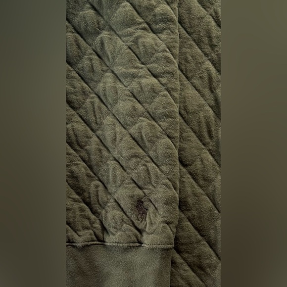 Polo Ralph Lauren Quilted Long Sleeve Double-Knit Jersey Pullover - Picture 3 of 5